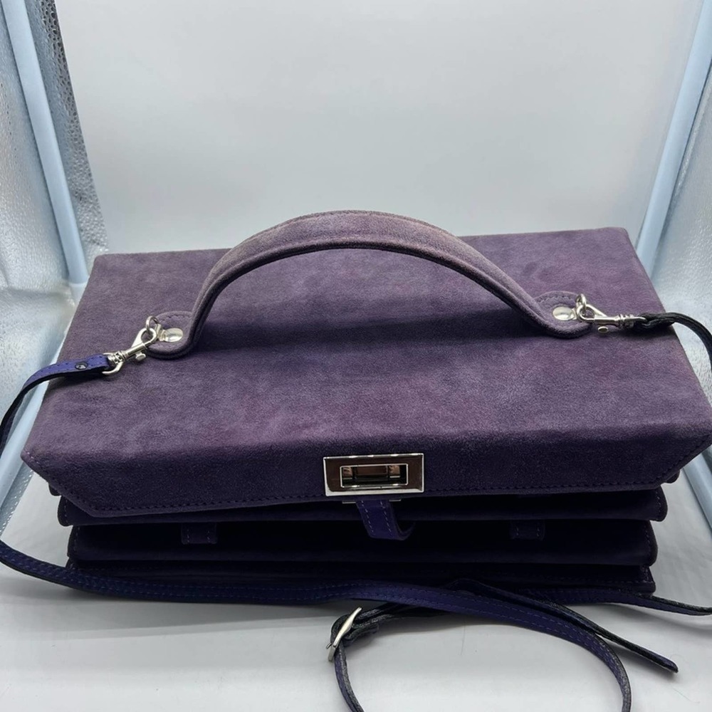 HESTER VAN EEGHEN women’s purple accordion limited edition purse from Amsterdam - Picture 11 of 16
